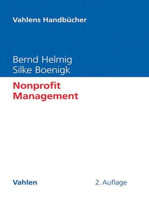 cover image of Nonprofit Management